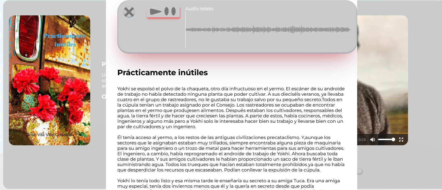 Miniatura de Relatos cortos que cobran vida: explora con ojos y oidos abiertos